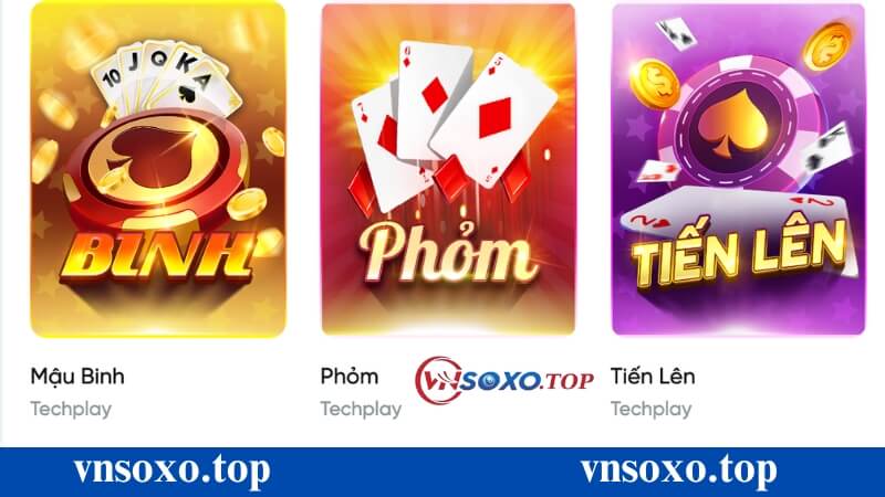 Đa dạng các trò chơi game bài vnsoxo đặc sắc Đa dạng các trò chơi game bài vnsoxo đặc sắc